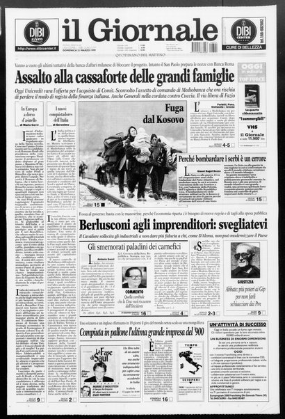 Il giornale : quotidiano del mattino